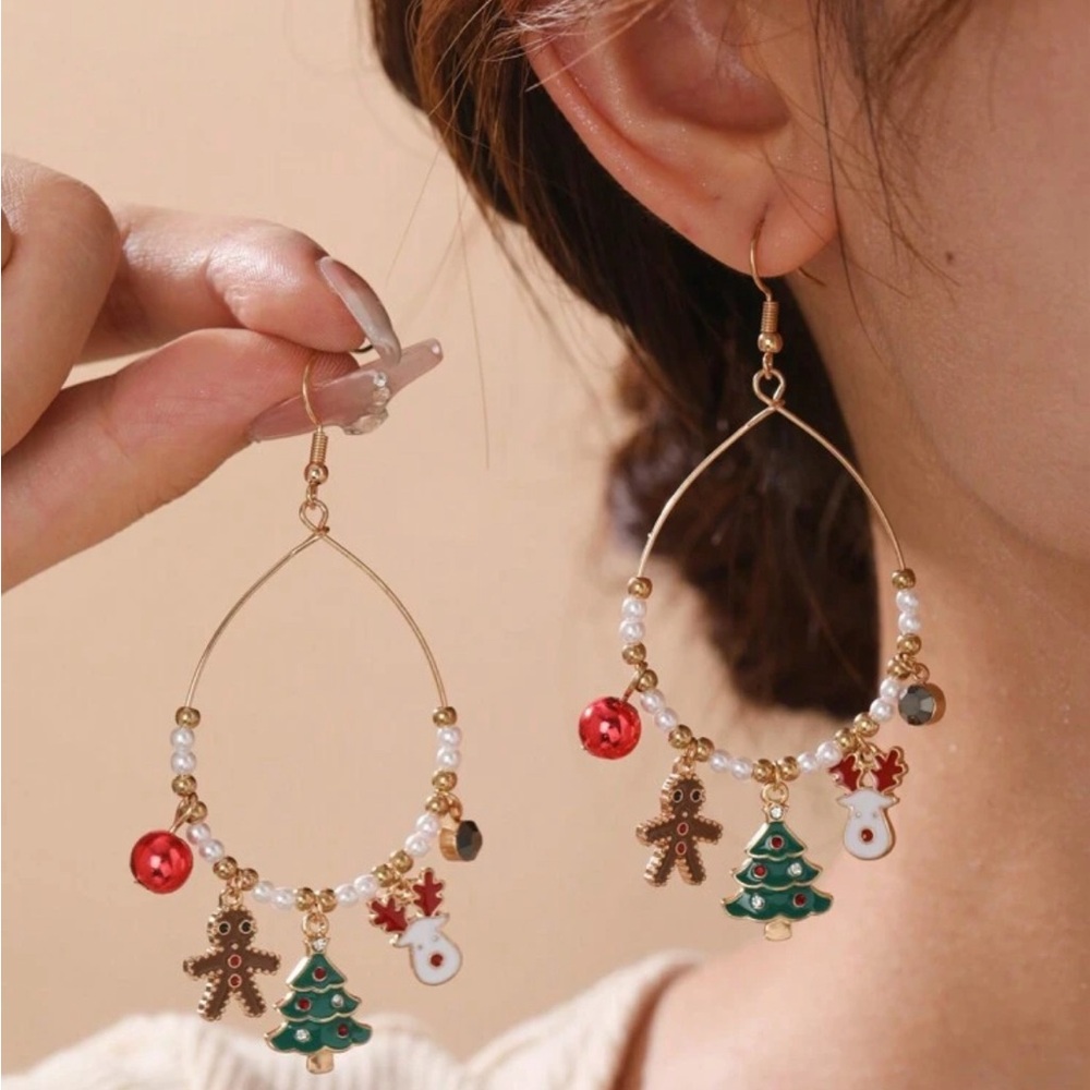Christmas Holiday Themed Earrings